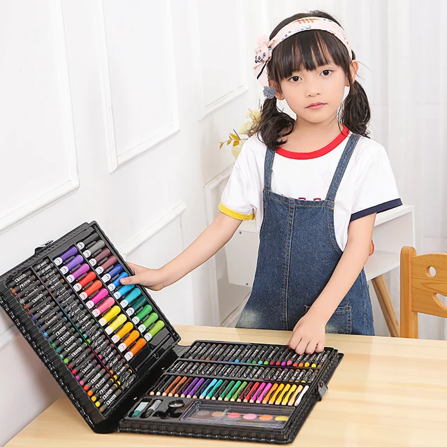 168 Pieces Kids Colouring Set – Complete Art Kit for Kids