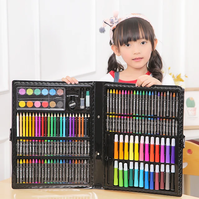 168 Pieces Kids Colouring Set – Complete Art Kit for Kids