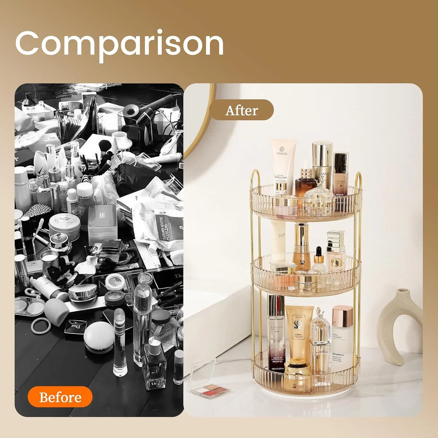 Premium Acrylic Rotatable Stand