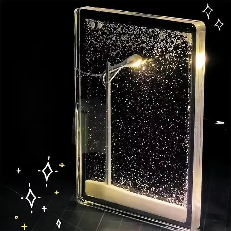 LED Street Light Snow Night Lamp
