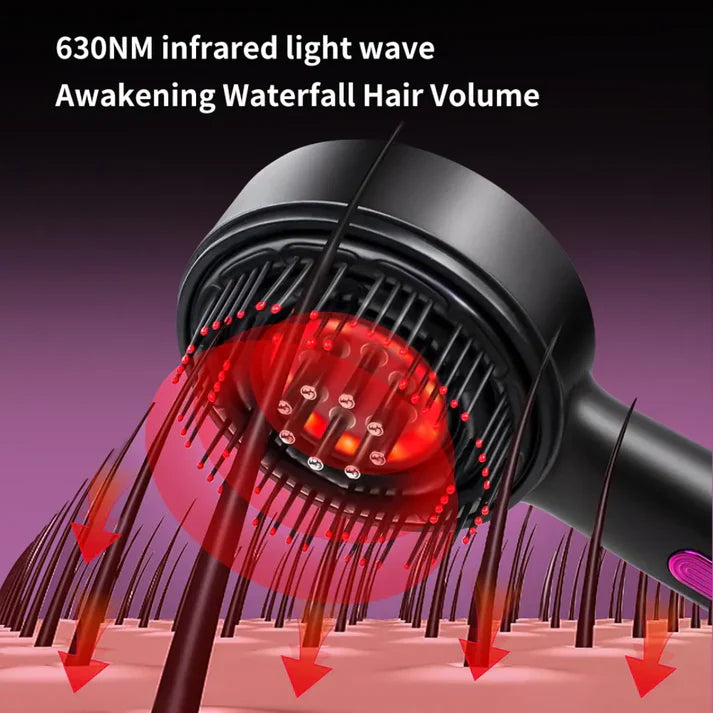 3-1 Red Light Therapy Scalp Massager | 6 Months Warranty | Upgraded