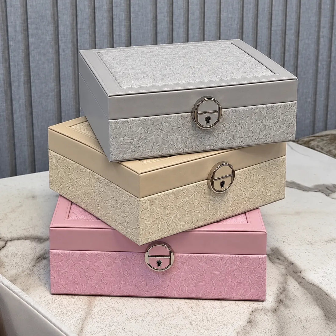 Luxury Compact Jewellery Organizer Box | Jewellery Storage Case