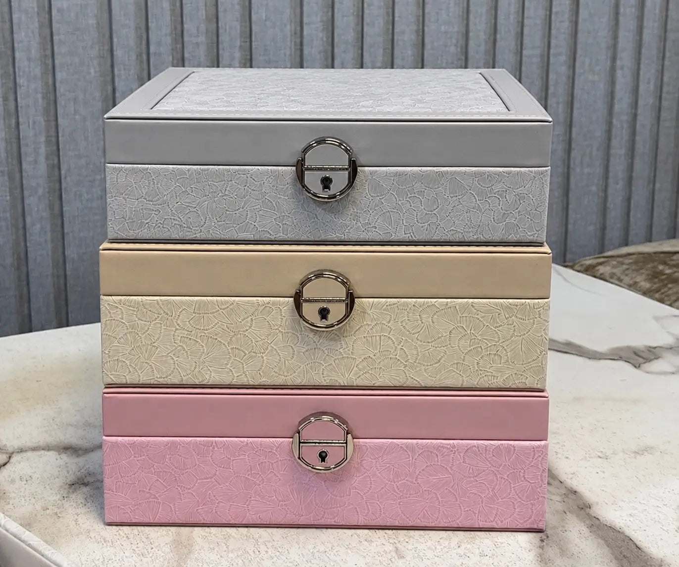 Luxury Compact Jewellery Organizer Box | Jewellery Storage Case
