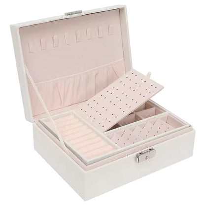 Double Layer Jewellery Organizer | Premium Jewellery Storage Box for Women