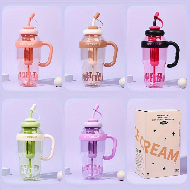 Portable Water Bottle with Secure Sipper Cap – Travel & School Friendly