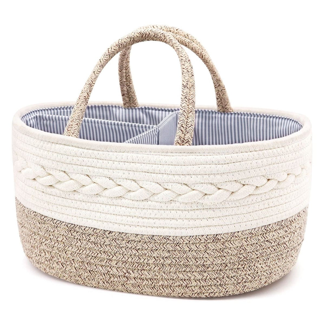 Baby Diaper Caddy Organizer – Portable Nursery Storage Bag for Diapers, Wipes & Baby Essentials