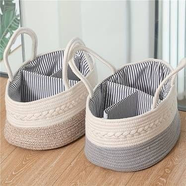 Baby Diaper Caddy Organizer – Portable Nursery Storage Bag for Diapers, Wipes & Baby Essentials