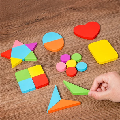 Rainbow Puzzle Board