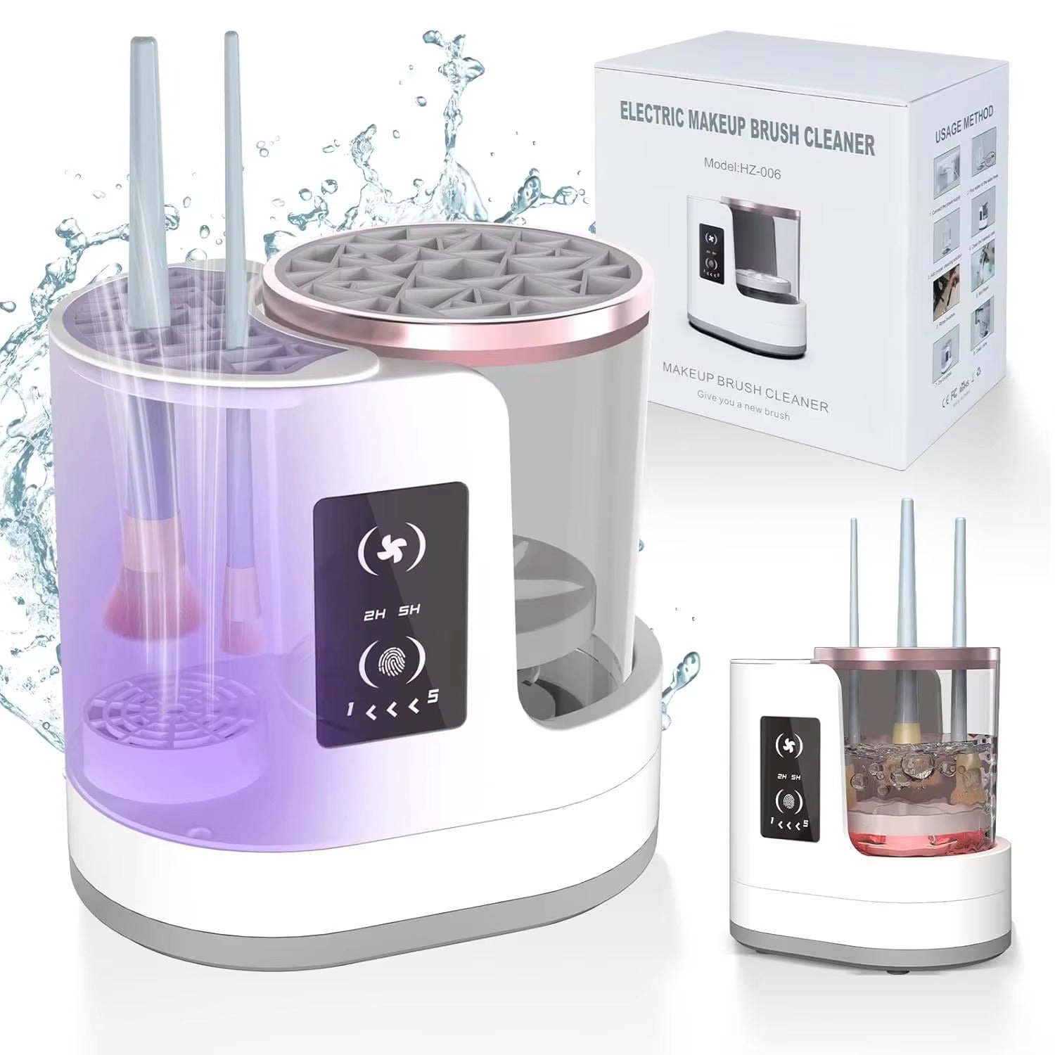 3-in-1 Electric Makeup Brush Cleaner & Dryer